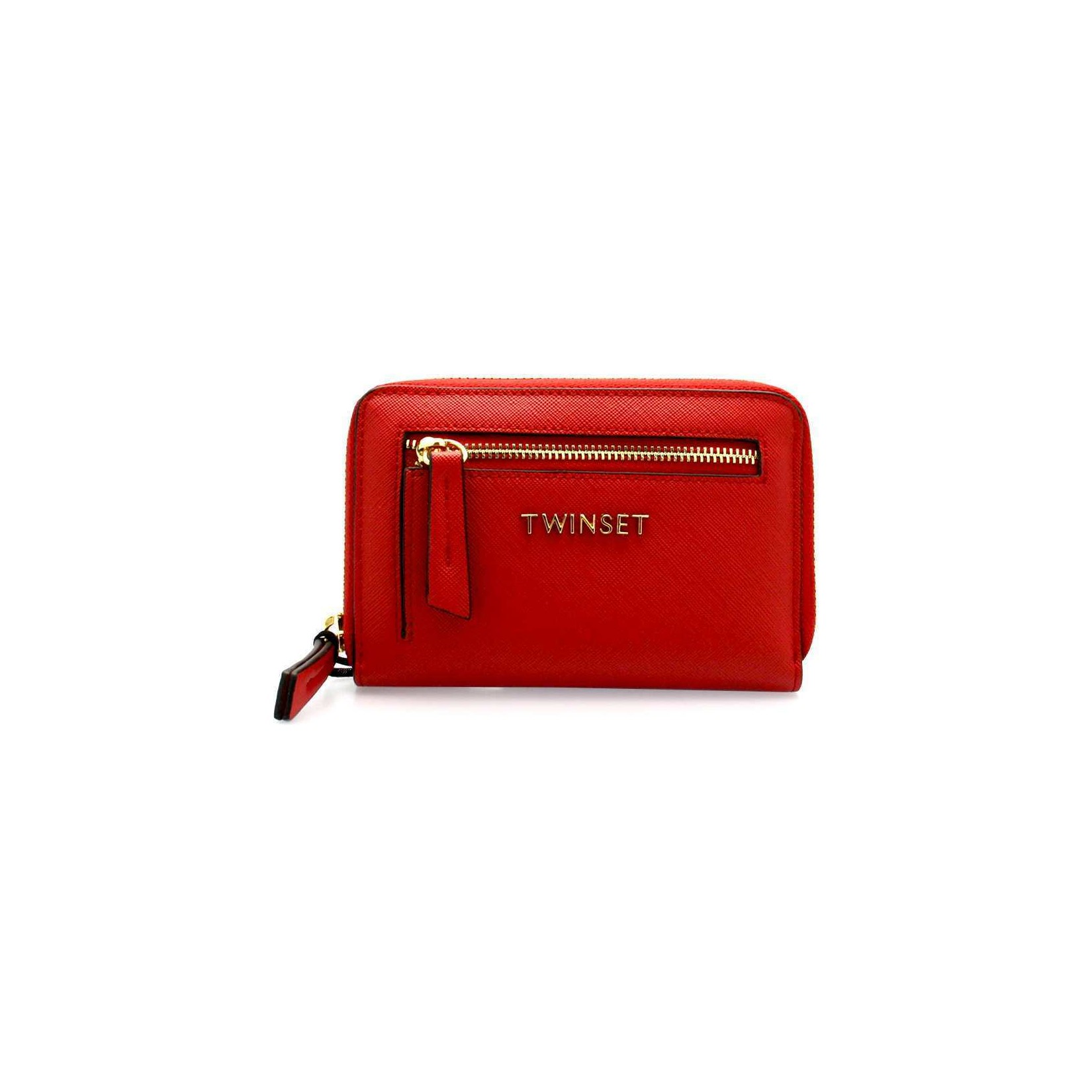 Mini portafoglio rosso da donna Twinset