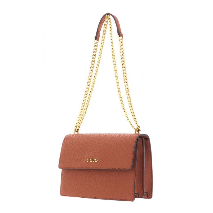 Borsetta con Manico in Catena a...