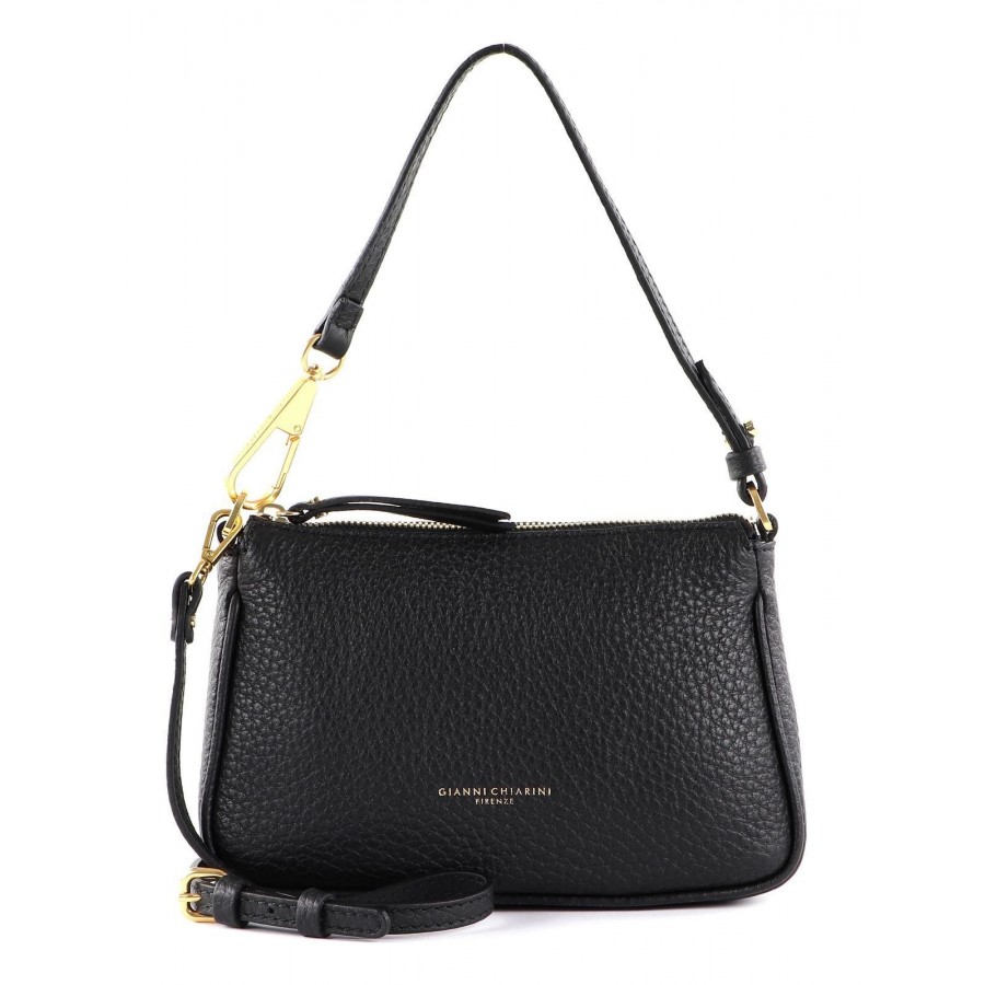 Borsa A Spalla Pelle Nero Gianni...