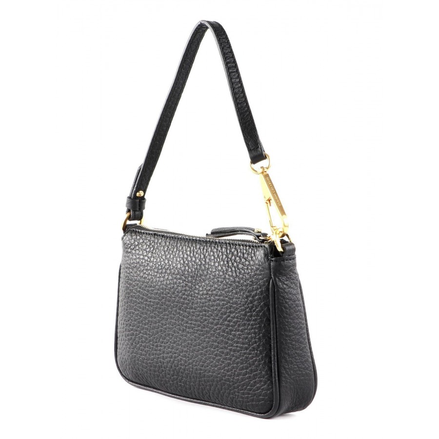Borsa A Spalla Pelle Nero Gianni...