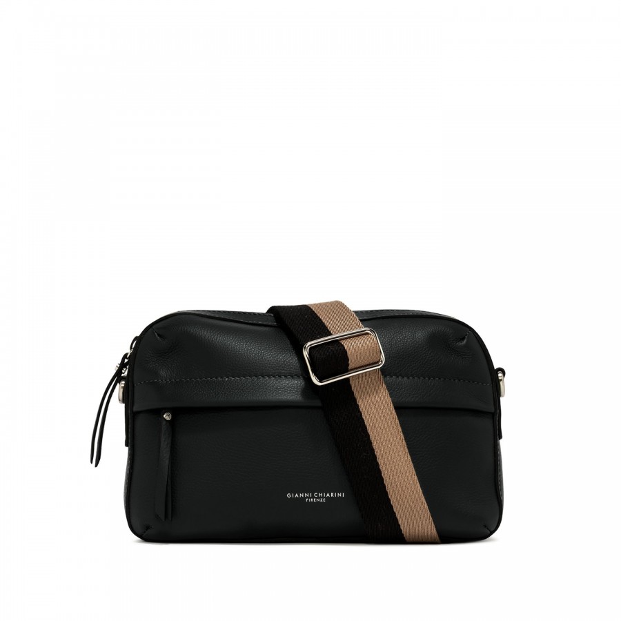 Borsa A Spalla Pelle Nero Gianni...