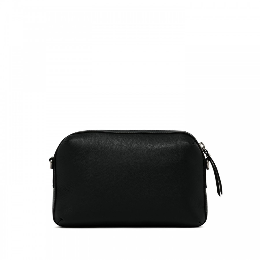 Borsa A Spalla Pelle Nero Gianni...