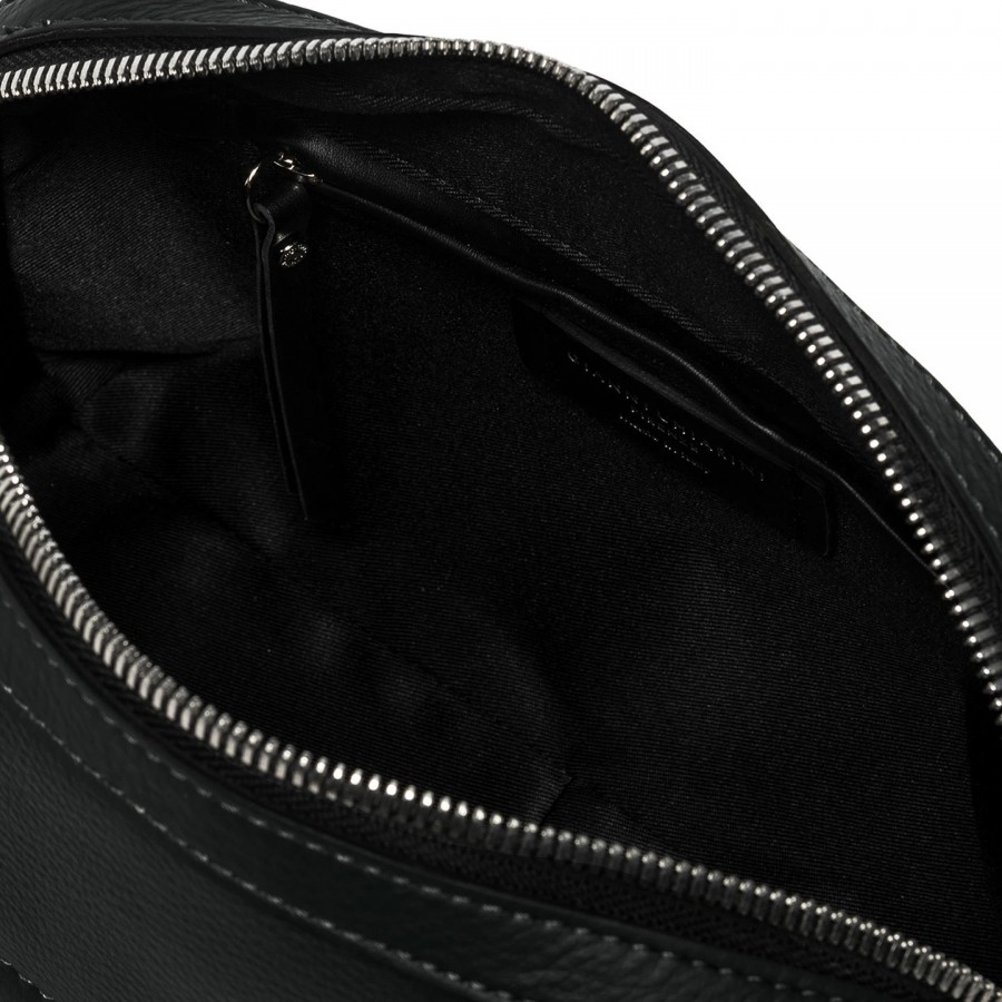 Borsa A Spalla Pelle Nero Gianni...