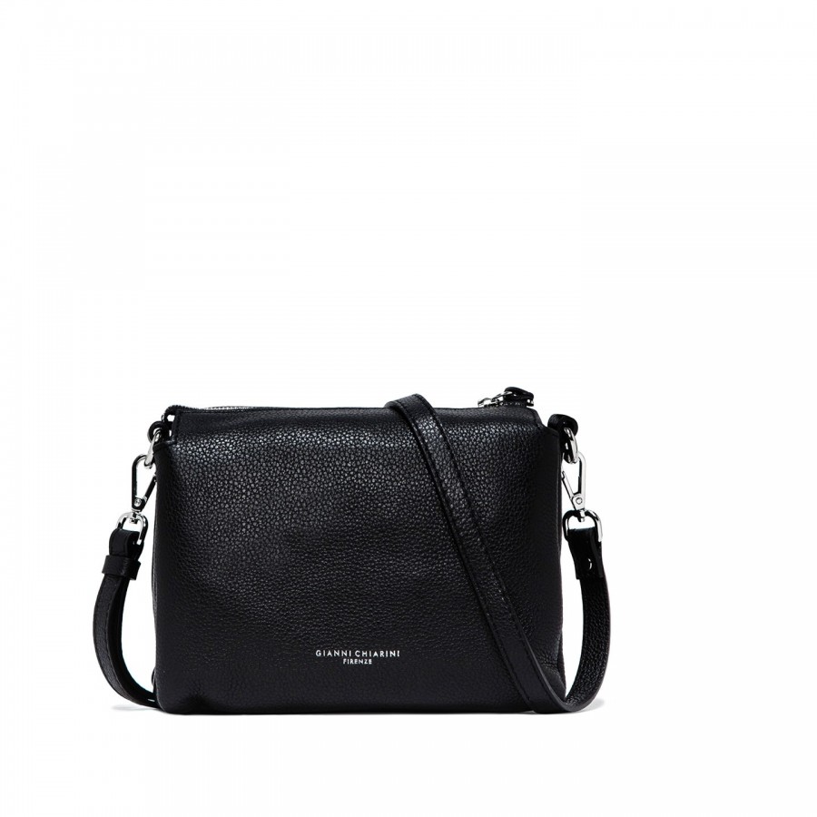 Borsa A Spalla Pelle Nero Gianni...