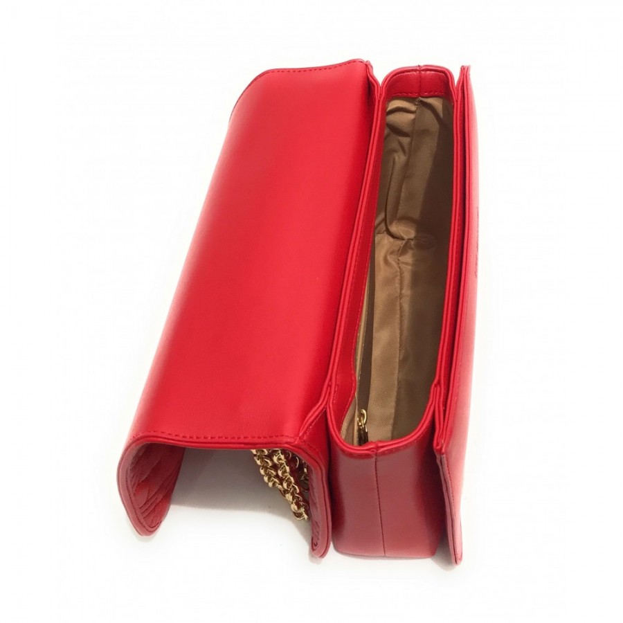 Borsa a Spalla Trapuntata con Manico...