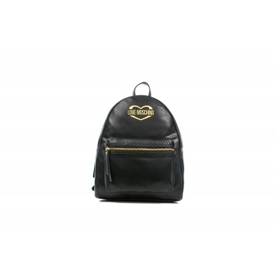 Zaino Donna Logo Dorato...