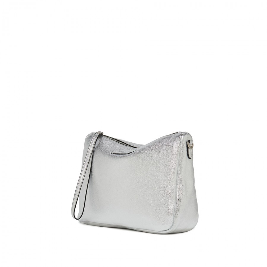 Borsa A Busta in Pelle con Tracolla -...