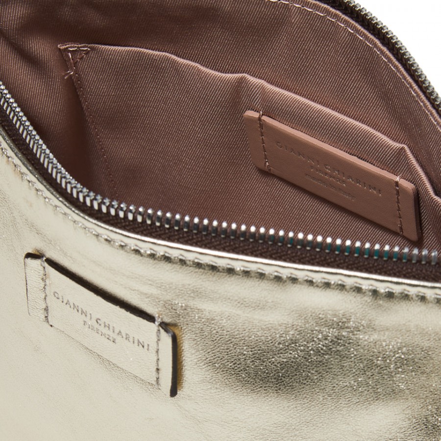 Borsa A Busta in Pelle con Tracolla -...