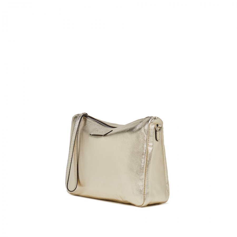 Borsa A Busta in Pelle con Tracolla -...