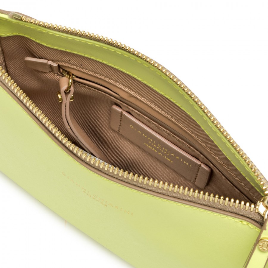 Borsa a Spalla in Pelle con Manico...
