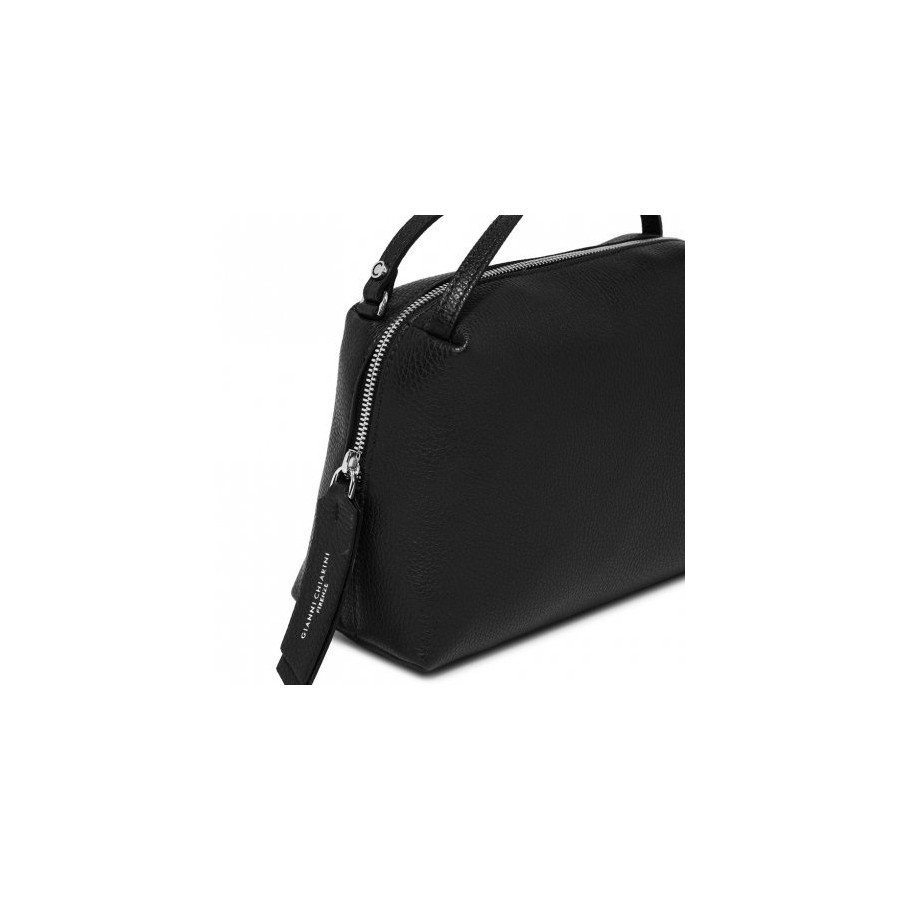 Borsa a Mano in Pelle con Doppio...