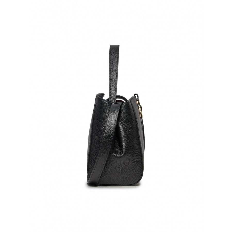 Borsa a Mano in Pelle con Cinturino e...