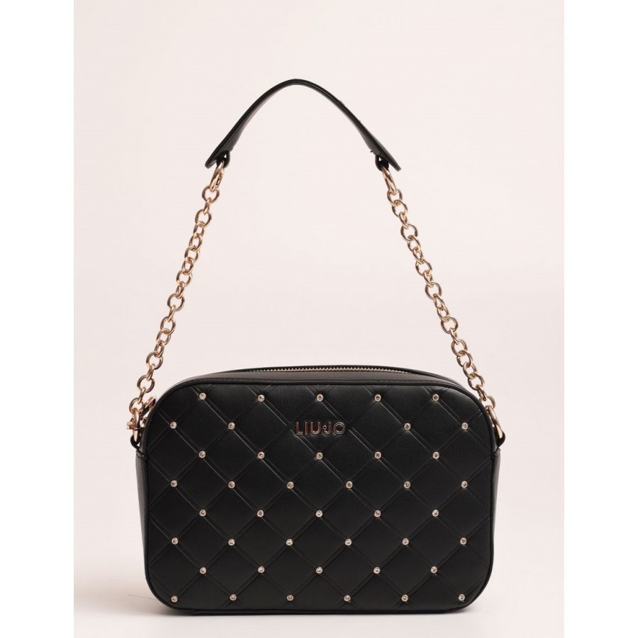 Borsetta a Spalla Effetto Trapuntato...