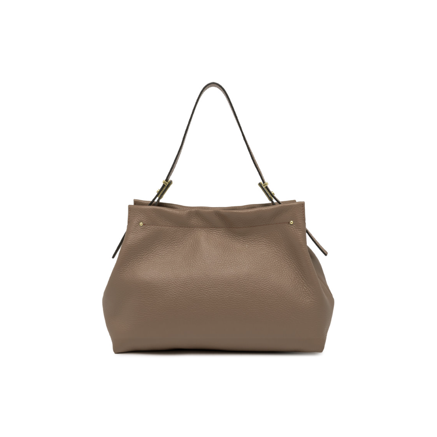 Borsa a Spalla in Pelle con Manico...