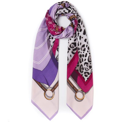 Foulard Mix con Stampa all...