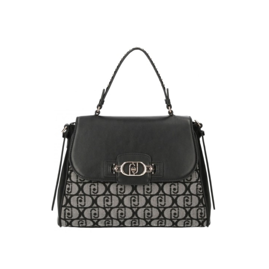 Borsetta Top Handle con Stampa Logo...