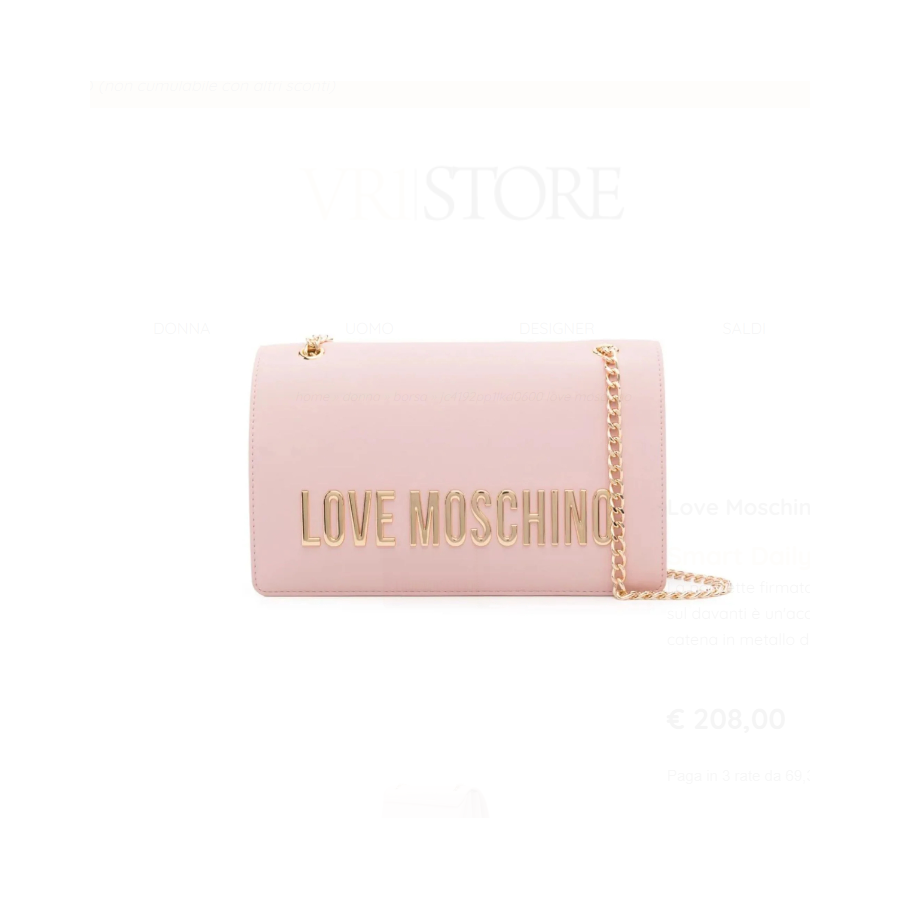 Borsa a spalla Bold Love Rosa - Love...