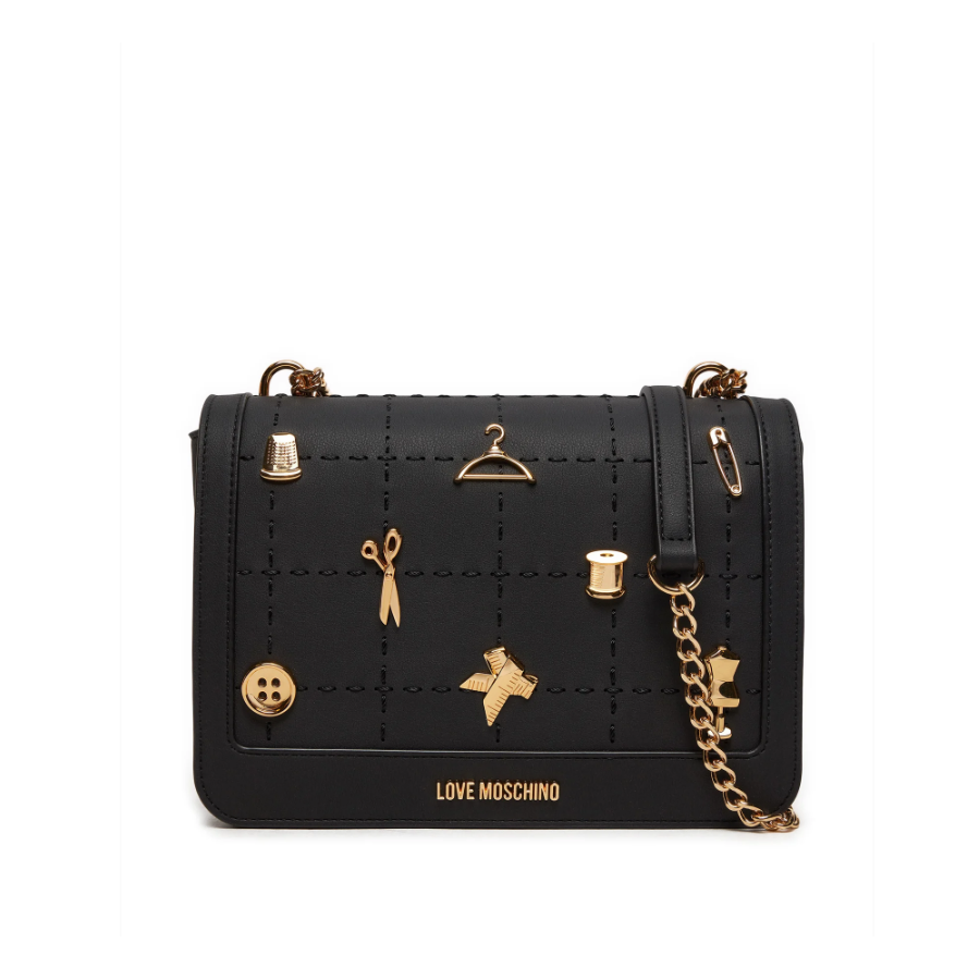 Borsa a spalla Tailoring Nero - Love...