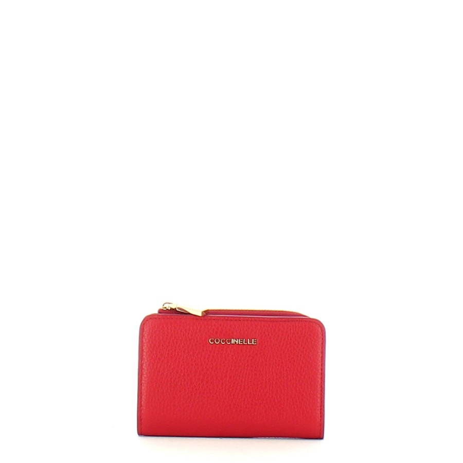 Portafoglio Metallic Soft Ruby -...
