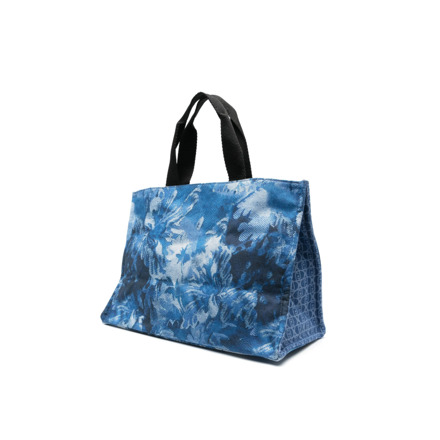 Borsa Shopping Denim Flowers - Liu Jo...