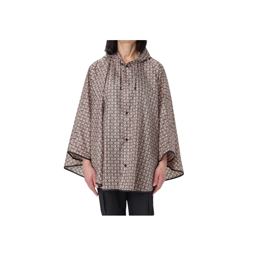 Poncho Logo Nero - Liu Jo 2XX013T0300
