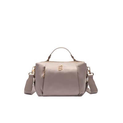 Borsa a Mano Satchel Beige...
