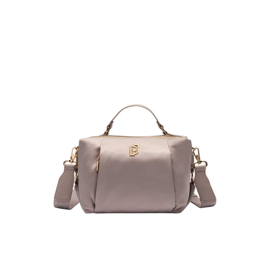 Borsa a Mano Satchel Beige - Liu Jo...
