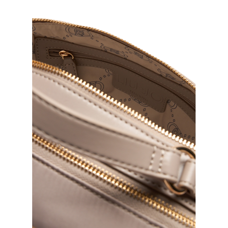 Borsa a Mano Satchel Beige - Liu Jo...