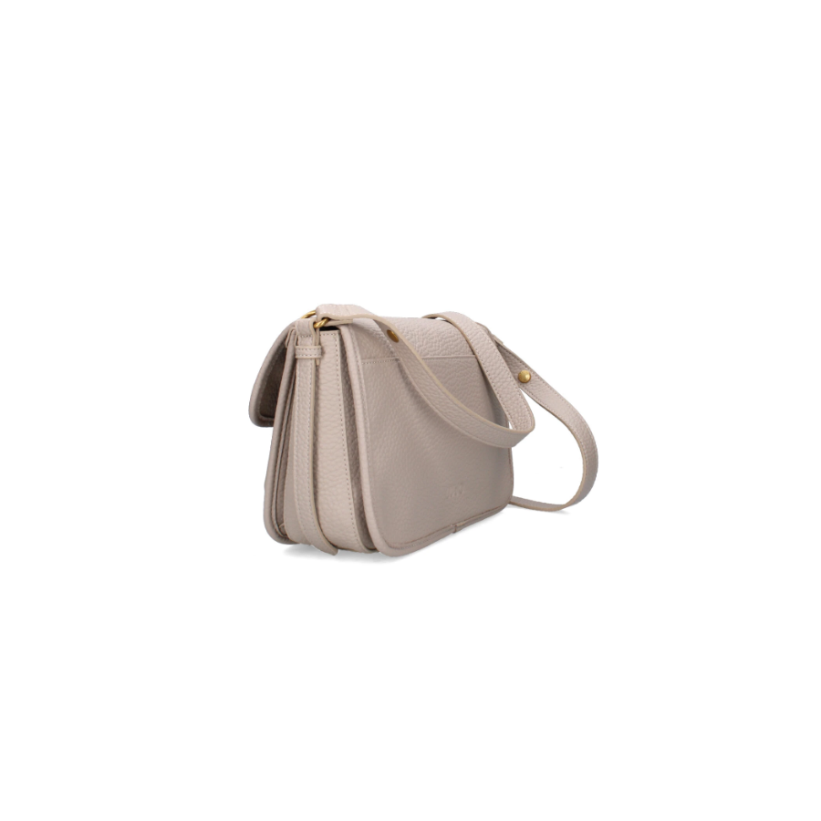 Borsa a Spalla con Patta Frontale...