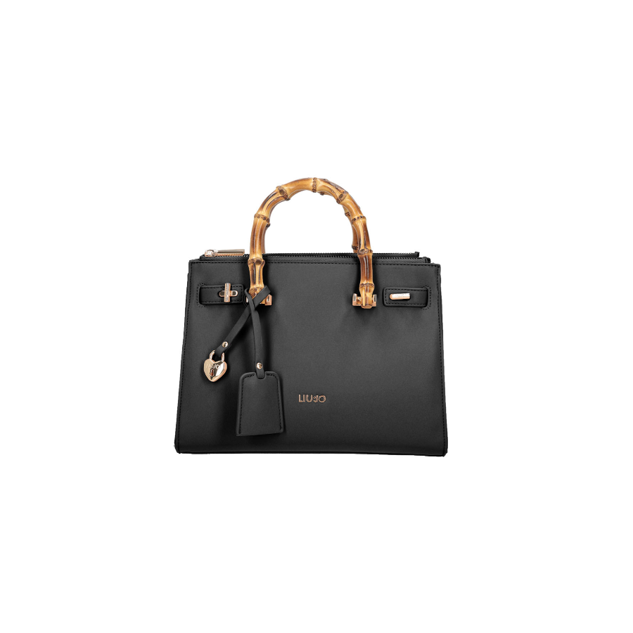 Borsa Shopper Satchel Nero - Liu Jo...