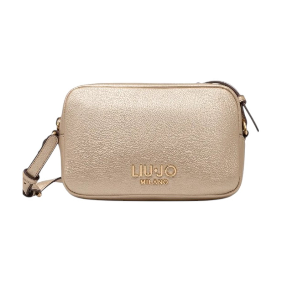 Borsa a Spalla Cream Gold - Liu Jo...