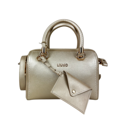 Borsa a Mano Satchel Gold -...