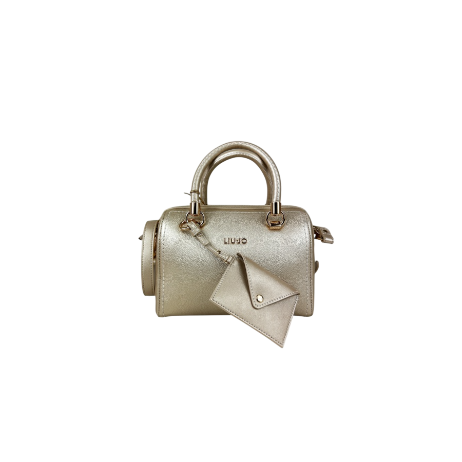 Borsa a Mano Satchel Gold - Liu Jo...
