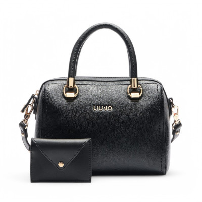 Borsa a Mano Satchel Nero -...
