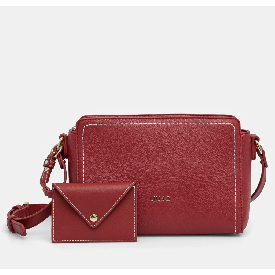 Borsa a Tracolla con Pochette Rosso...