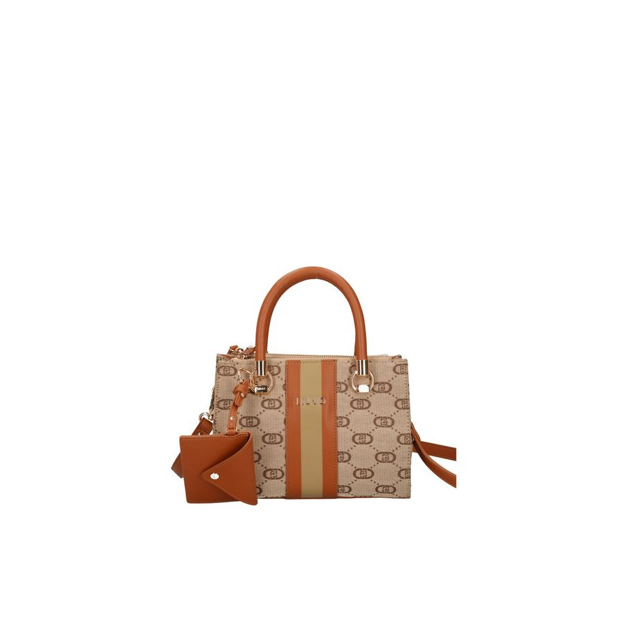 Borsa a Mano in Jacquard Satchel...
