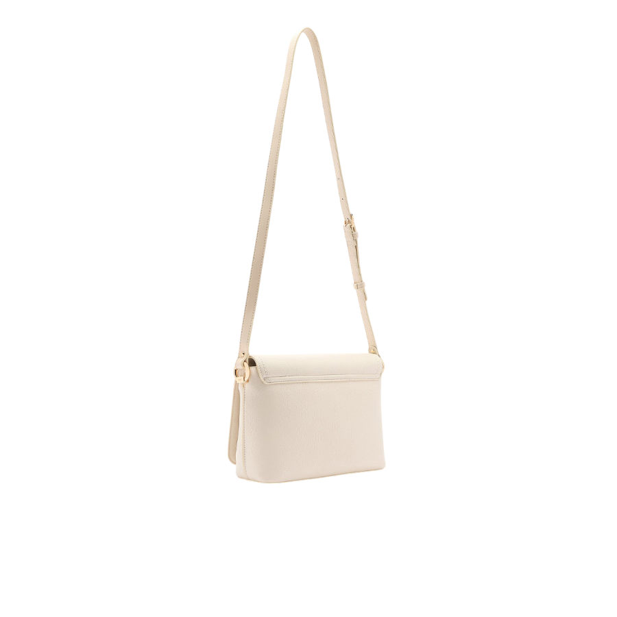 Borsa a Tracolla con Pochette Cream -...