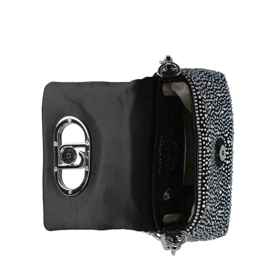 Borsa a Tracolla La Puffy Nero - Liu...