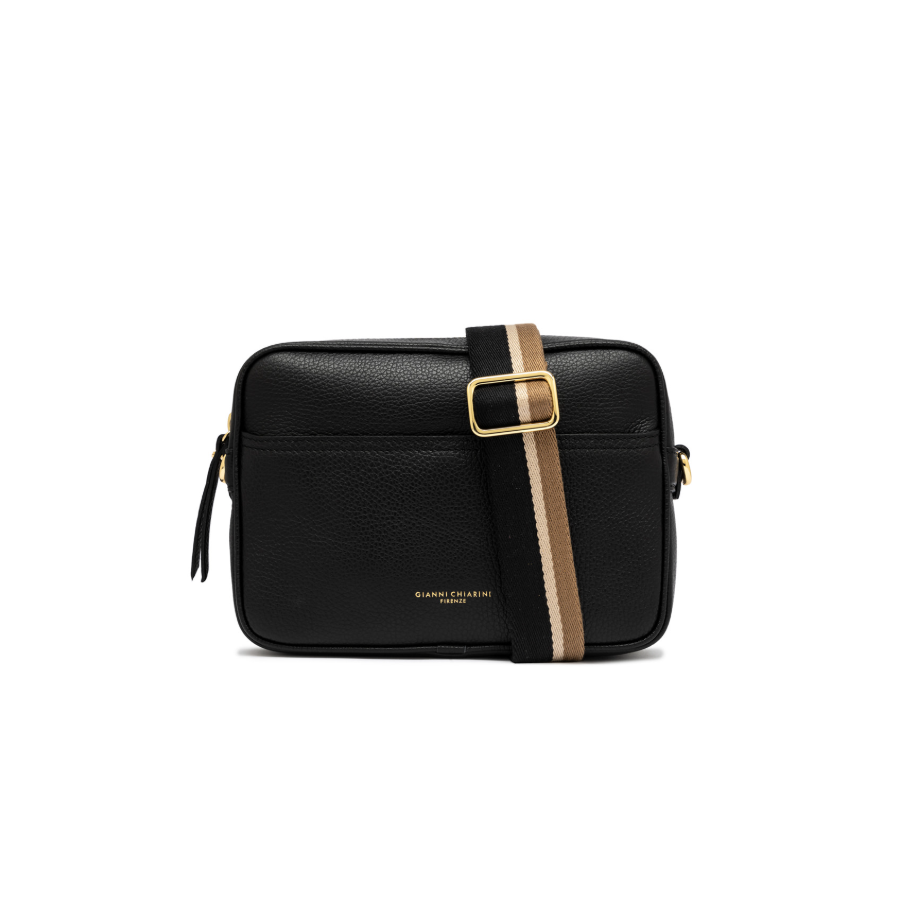 Borsa a Tracolla Nina Nero - GIANNI...