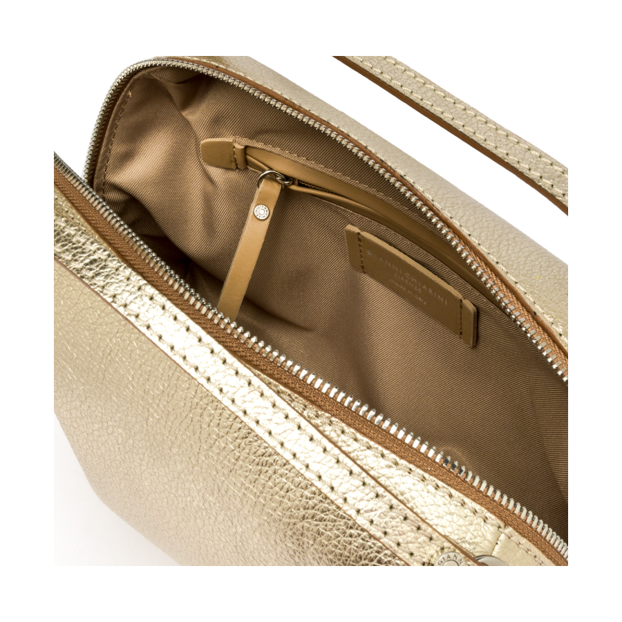 Borsa a Mano Alifa Light Gold -...