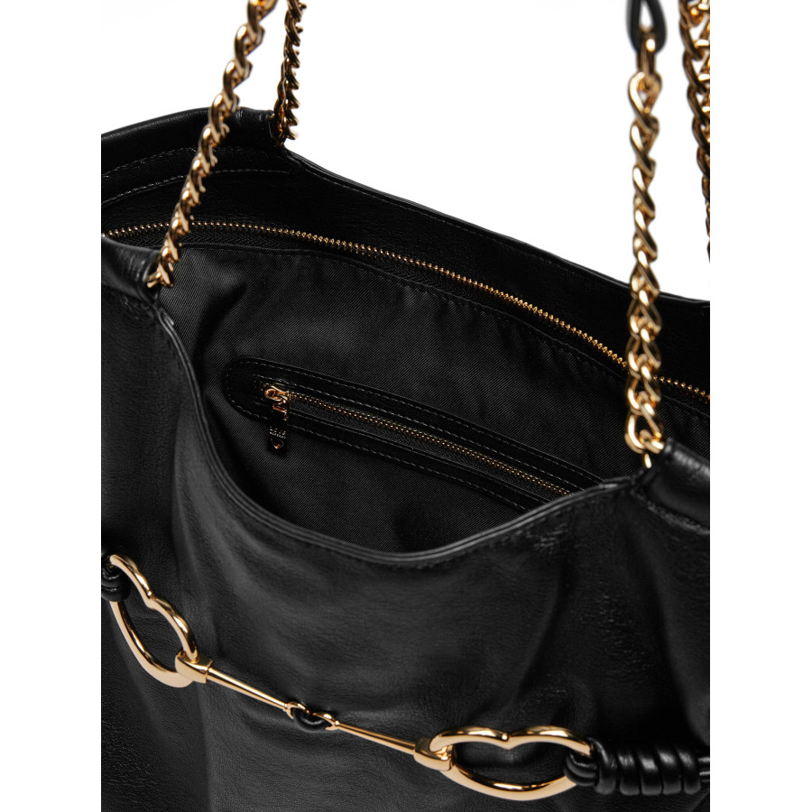 Shopping bag Heart Bit Nero - Love...