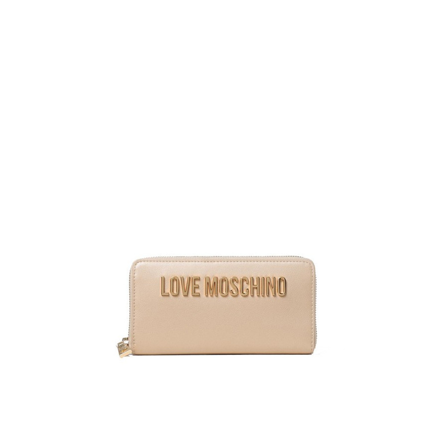 Portafoglio Zip Around Bold Love Oro...