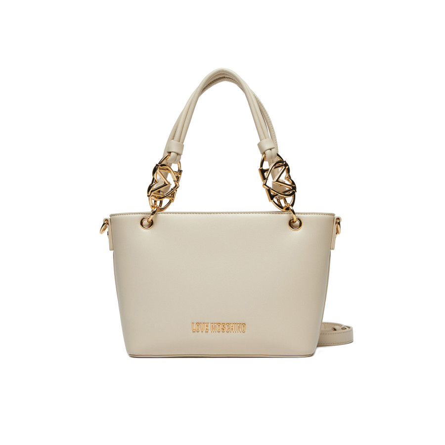 Borsa Shopper Jewel Avorio - Love...
