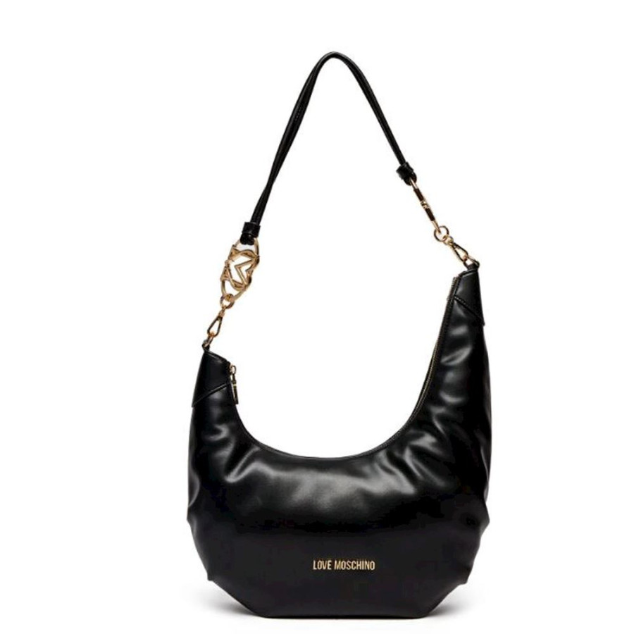 Hobo Bag Jewel Nero - Love Moschino...