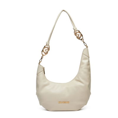 Hobo Bag Jewel Avorio -...