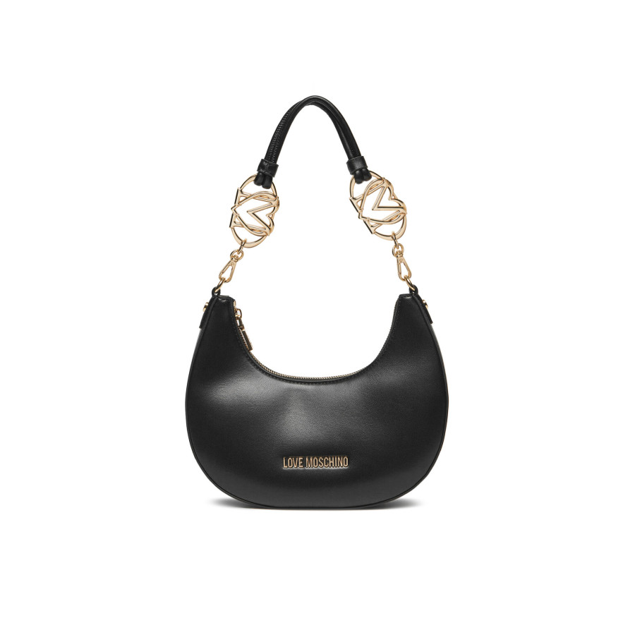 Hobo Bag Jewel Nero - Love Moschino...