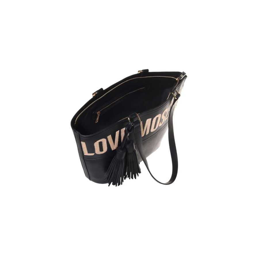 Borsa Shopper Item Cabas Nero - Love...