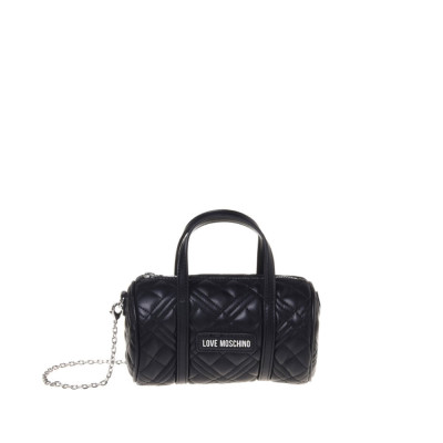 Borsa a Mano Quilted Nero -...