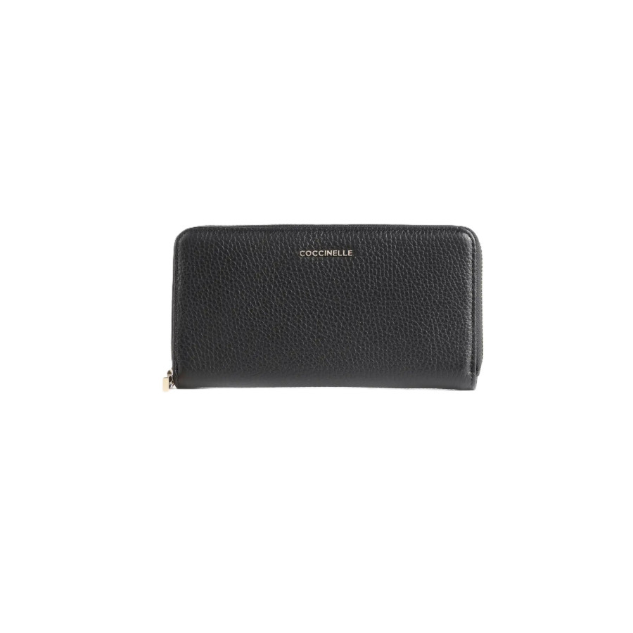 Portafoglio Metallic Soft Noir -...