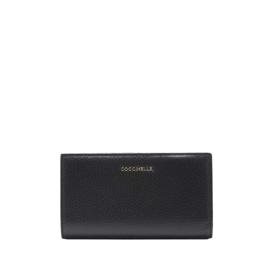 Portafoglio Metallic Soft Noir -...
